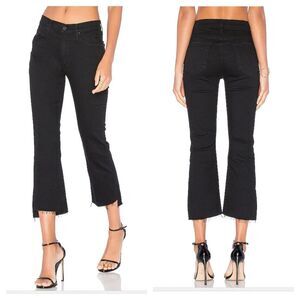 Mother Insider Crop Step Frey Jeans - Not Guilty
